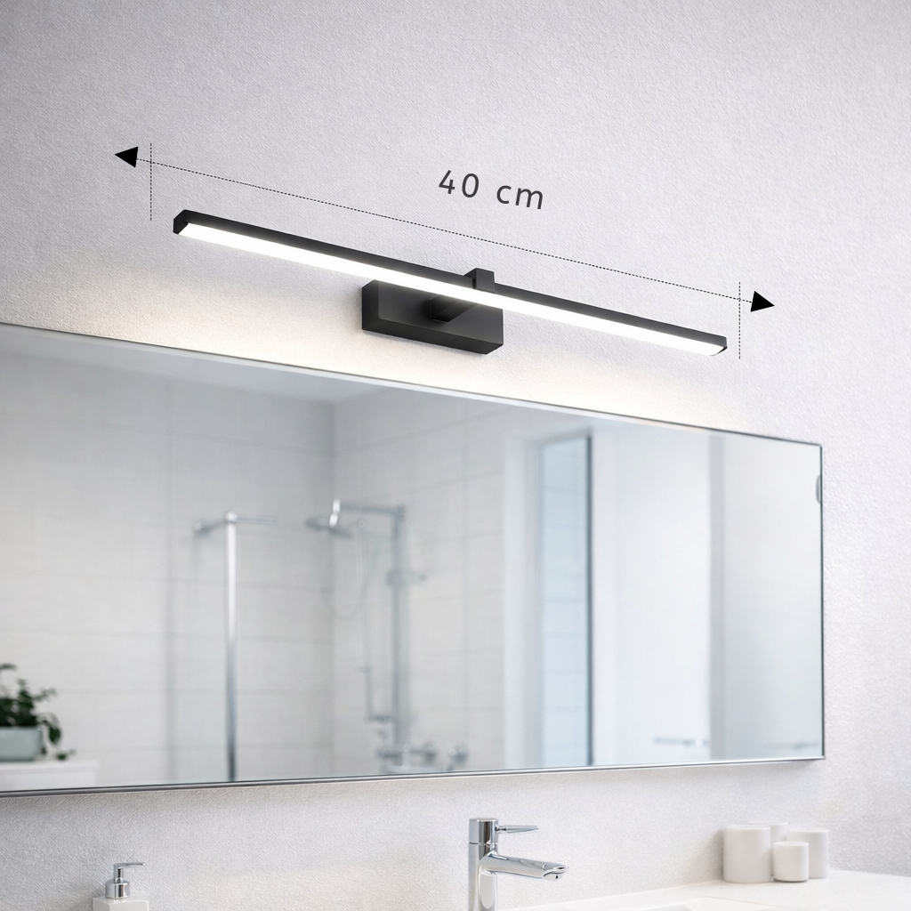 Éclairage Salle de Bain LED Design – Applique Murale 40cm & 60cm